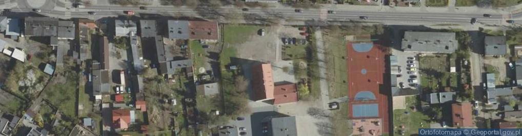 Zdjęcie satelitarne Szkoła Podstawowa Specjalna W Wągrowcu