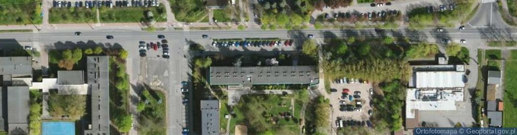 Zdjęcie satelitarne Szkoła Podstawowa Stowarzyszenia Przyjaciół Szkół Katolickich W Piotrkowie Trybunalskim