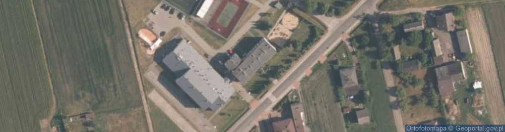 Zdjęcie satelitarne Szkoła Podstawowa W Bujnach