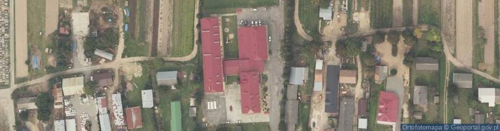 Zdjęcie satelitarne Szkoła podstawowa w Cewkowie