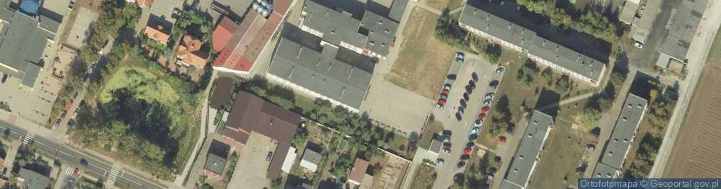 Zdjęcie satelitarne Szkoła Podstawowa W Damasławku