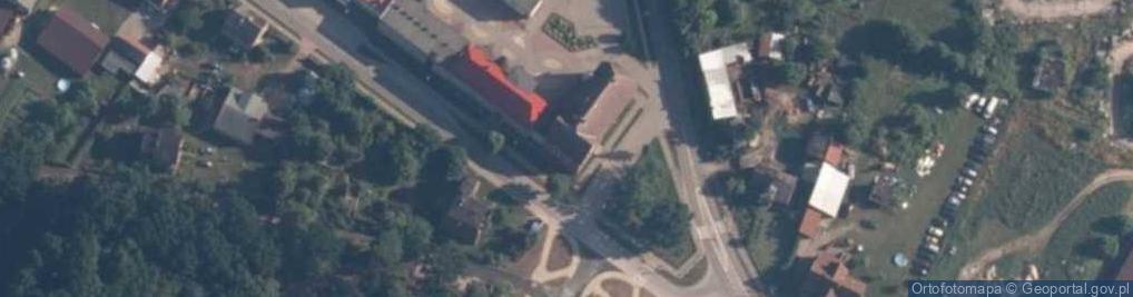 Zdjęcie satelitarne Szkoła Podstawowa W Debrznie