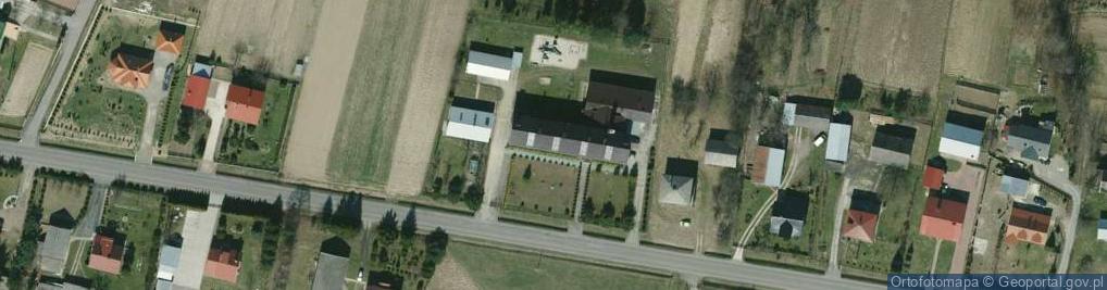 Zdjęcie satelitarne Szkoła Podstawowa w Gliniku Górnym