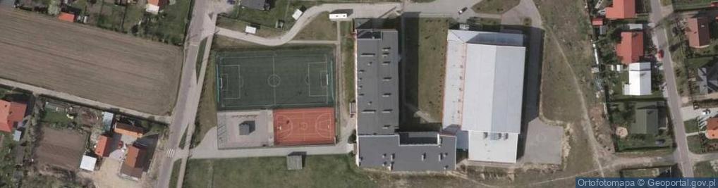 Zdjęcie satelitarne Szkoła Podstawowa W Gromadce