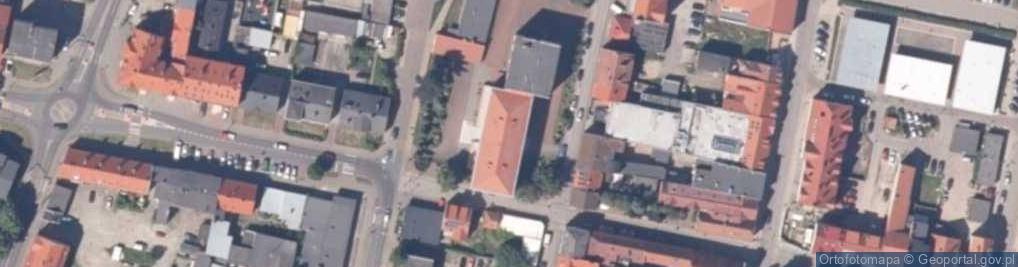 Zdjęcie satelitarne Szkoła Podstawowa W Gryficach