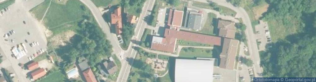 Zdjęcie satelitarne Szkoła Podstawowa W Kalwarii Zebrzydowskiej