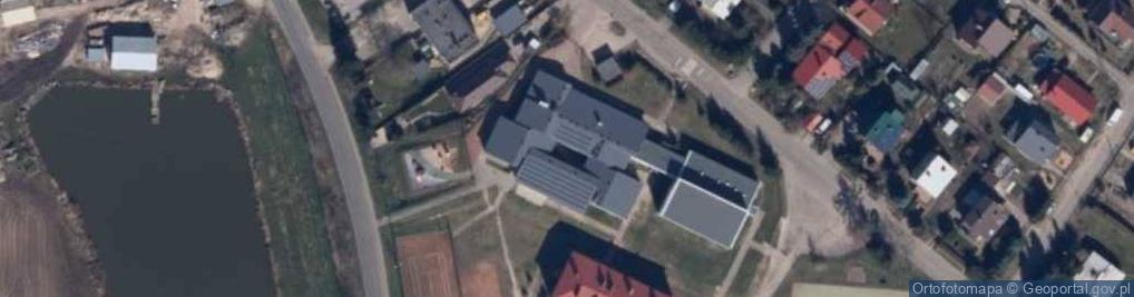 Zdjęcie satelitarne Szkoła Podstawowa W Krzęcinie