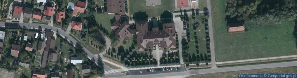 Zdjęcie satelitarne Szkoła Podstawowa W Łące