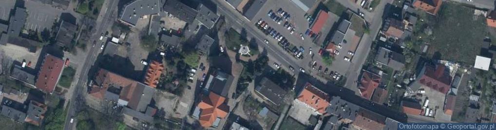 Zdjęcie satelitarne Szkoła Podstawowa W Lubsku Zakładu Doskonalenia Zawodwego W Zielonej Górze