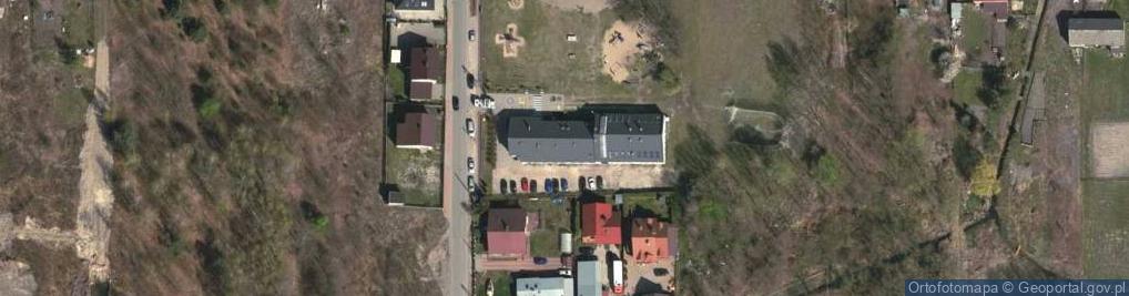 Zdjęcie satelitarne Szkoła Podstawowa w Nadmie