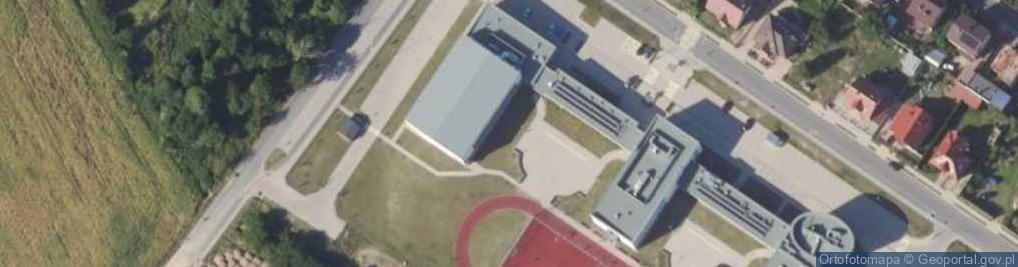 Zdjęcie satelitarne Szkoła Podstawowa W Rojowie