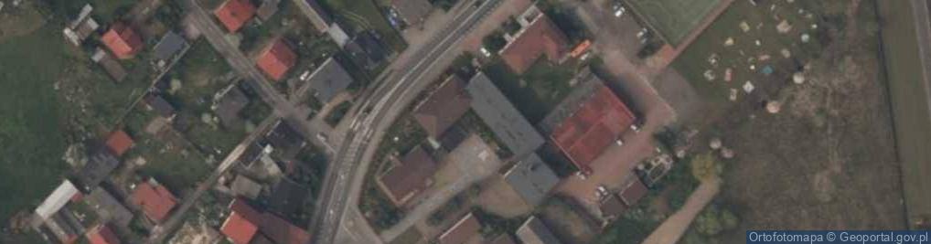 Zdjęcie satelitarne Szkoła Podstawowa W Ruścu