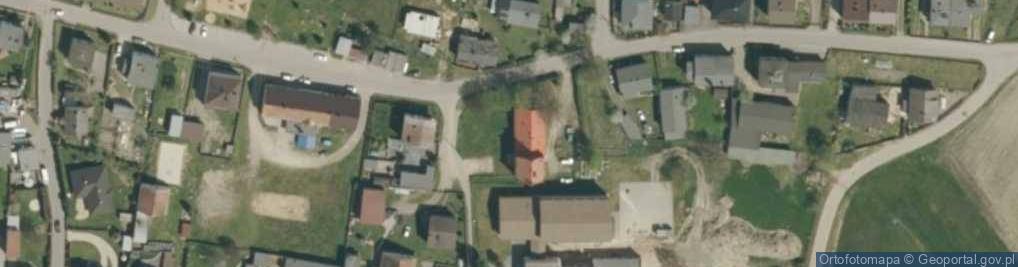 Zdjęcie satelitarne Szkoła Podstawowa W Rusinowicach