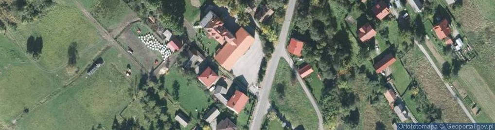 Zdjęcie satelitarne Szkoła Podstawowa W Sopotni Małej