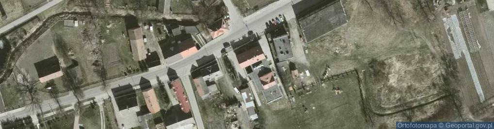 Zdjęcie satelitarne Szkoła podstawowa w Strzeszowie