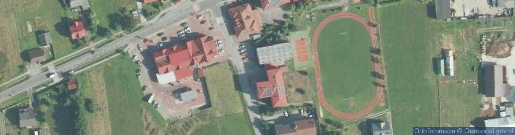 Zdjęcie satelitarne Szkoła Podstawowa W Zabierzowie Bocheńskim