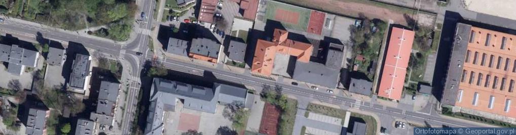 Zdjęcie satelitarne Szkoła Podstawowa Z Oddziałami Integracyjnymi Nr 1 Im. Janusza Korczaka W Rybniku