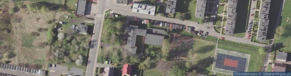 Zdjęcie satelitarne Szkoła Podstawowa Z Oddziałami Integracyjnymi Nr 2 Im. Gustawa Morcinka W Lędzinach