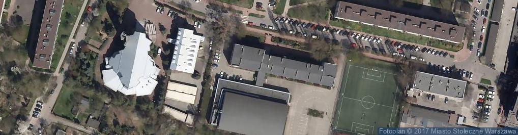 Zdjęcie satelitarne Szkoła Podstawowa Z Oddziałami Integracyjnymi Nr 280 Im. Tytusa Chałubińskiego W Warszawie