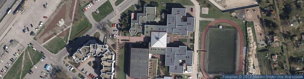 Zdjęcie satelitarne Szkoła Podstawowa Z Oddziałami Integracyjnymi Nr 341 Im. Twórców Literatury Dziecięcej