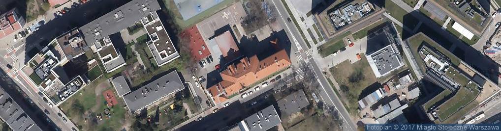 Zdjęcie satelitarne Szkoła Podstawowa Z Oddziałami Integracyjnymi Nr 41 Im. Żołnierzy Armii Krajowej Grupy Bojowej 'Krybar' W Warszawie