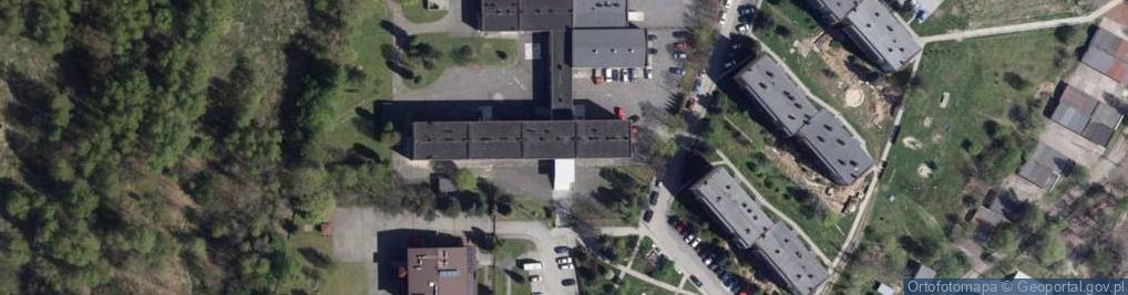 Zdjęcie satelitarne Szkoła Podstawowa Z Oddziałami Przedszkolnymi Nr 22 Im. Juliusza Słowackiego W Rybniku