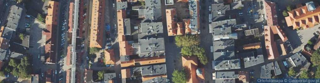 Zdjęcie satelitarne Szkoła Podstawowa Zakładu Doskonalenia Zawodowego W Zielonej Górze