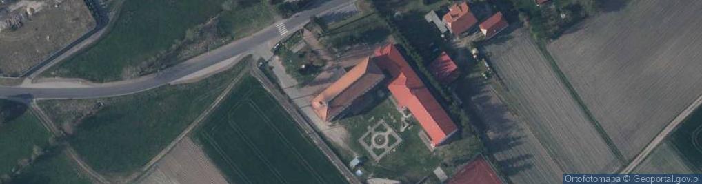 Zdjęcie satelitarne Szkoła Podstawowa Złotnik