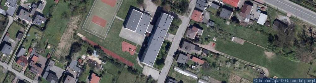 Zdjęcie satelitarne Szkoła Podstawowaz Oddziałami Integracyjnymi Nr 20 Im. Harcerzy Buchalików W Rybniku