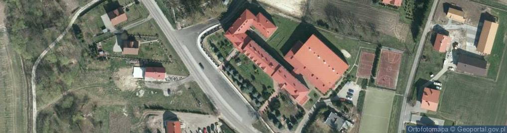 Zdjęcie satelitarne Zespół Szkół w Rokietnicy