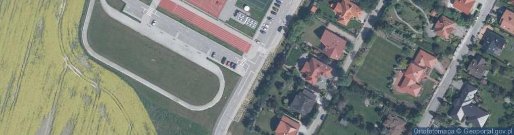 Zdjęcie satelitarne Zespół Szkolno-Przedszkolny w Tyńcu Małym