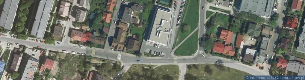 Zdjęcie satelitarne Źródło - Szkoła Podstawowa Fundacji Sternik - Kraków