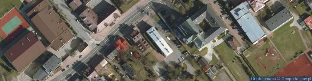 Zdjęcie satelitarne COSINUS - Publiczna Szkoła Policealna w Białej Podlaskie