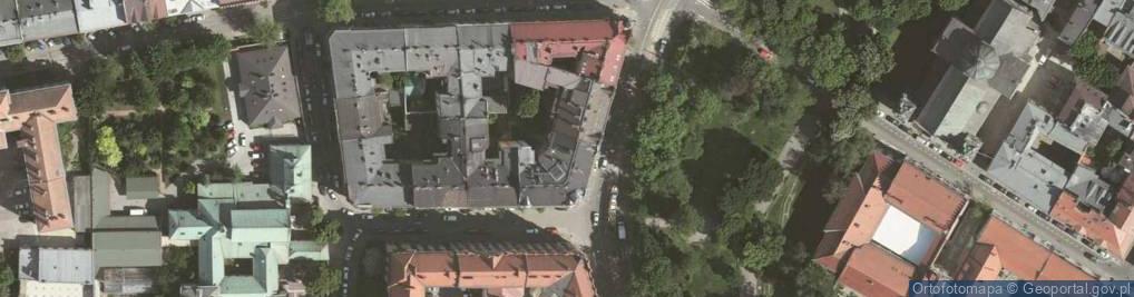 Zdjęcie satelitarne Krakowskie Centrum Edukacji - Niepubliczna Policealna Szkoła Dla Dorosłych