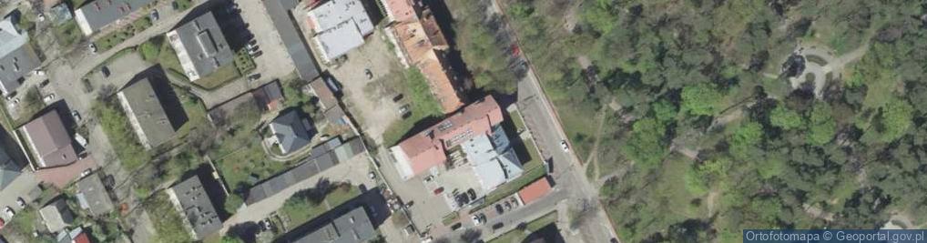 Zdjęcie satelitarne Medyczno - Społeczna Szkoła Policealna Dla Dorosłych