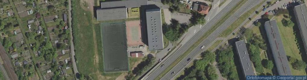 Zdjęcie satelitarne Niepubliczna Policealna Szkoła Kompetencji Zawodowych 'Cosinus'