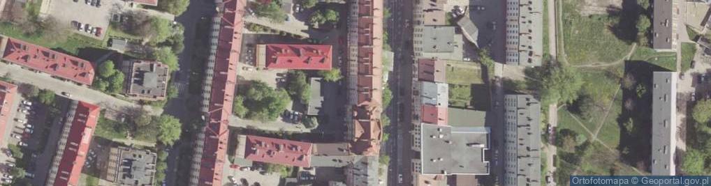 Zdjęcie satelitarne Niepubliczna Policealna Szkoła Opieki Medycznej 'żak'