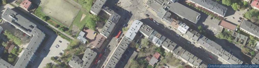 Zdjęcie satelitarne Niepubliczna Szkoła Policealna 'Kursor'