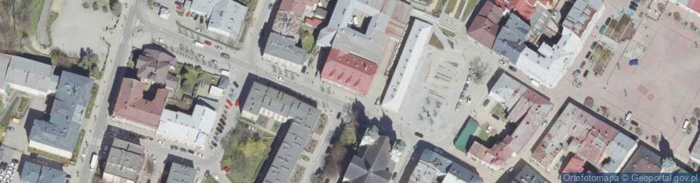 Zdjęcie satelitarne Podkarpacka Szkoła Przedsiębiorczości