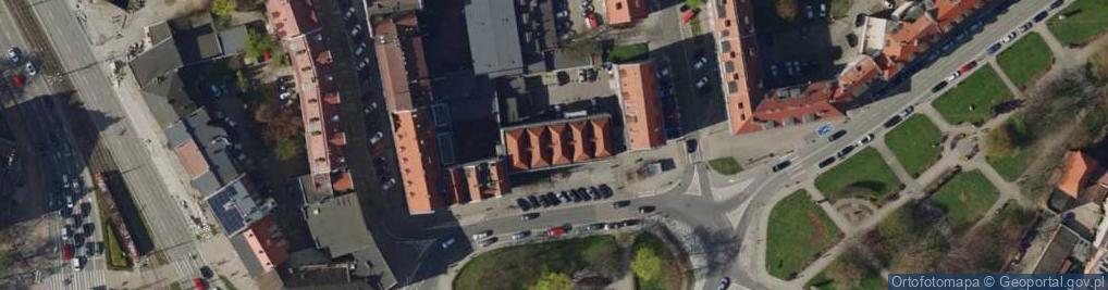 Zdjęcie satelitarne Policealna Szkoła Medyczna Żak