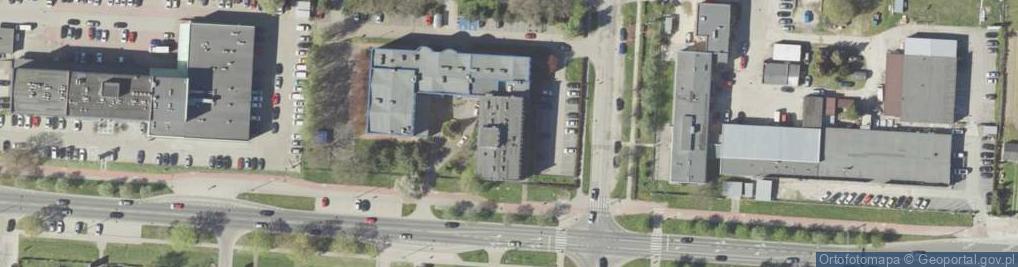 Zdjęcie satelitarne Policealna Szkoła Zawodowa Dla Dorosłych Wyższej Szkoły Przedsiębiorczości I Administracji