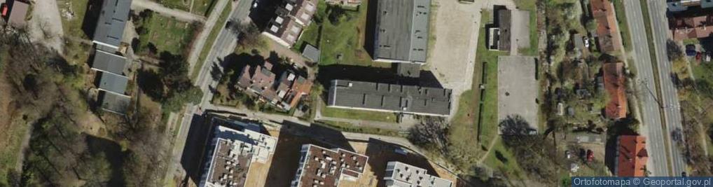 Zdjęcie satelitarne Policealne Szkoły Spartakus