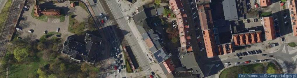 Zdjęcie satelitarne Roczna Szkoła Policealna 'Progres'