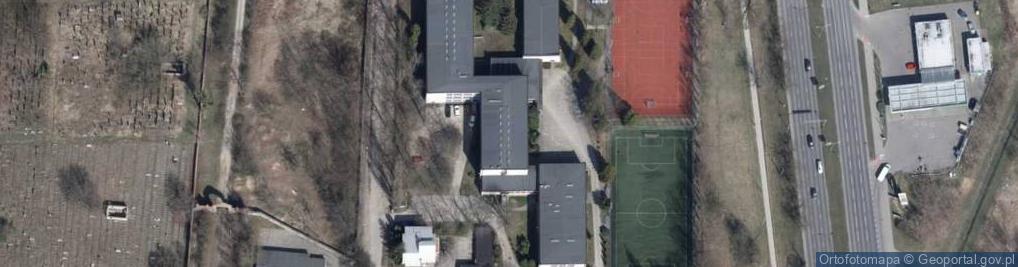 Zdjęcie satelitarne Szkoła Policealna Nr 10