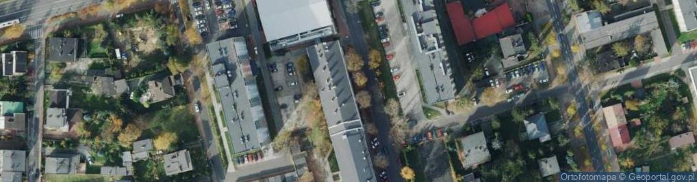 Zdjęcie satelitarne Szkoła Policealna Województwa Śląskiego