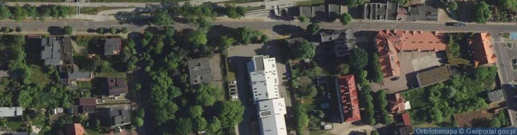 Zdjęcie satelitarne Szkoła Policealna Zakładu Doskonalenia Zawodowego Centrum Kształcenia