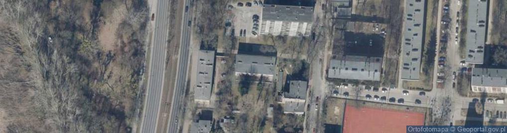 Zdjęcie satelitarne Młodzieżowy Ośrodek Socjoterapii Nr 1