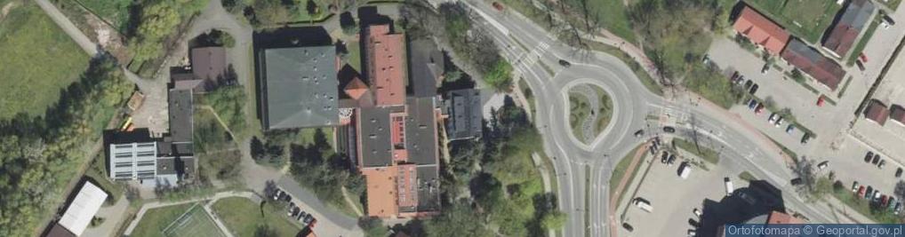 Zdjęcie satelitarne Szkoła Specjalna Przysposabiająca Do Pracy Zgromadzenia Sióstr Benedyktynek Misjonarek