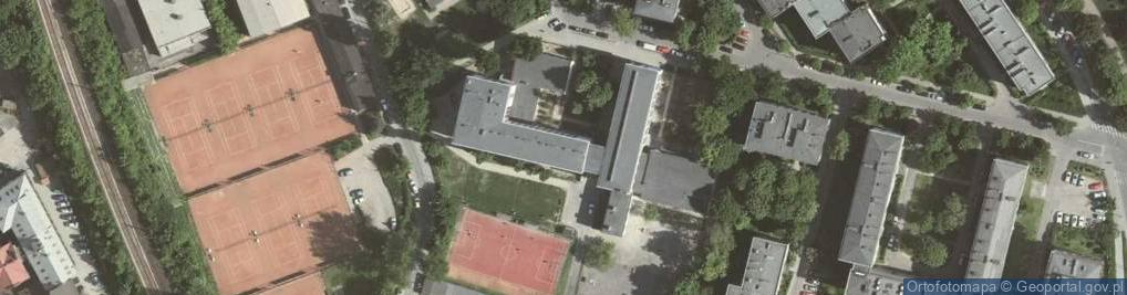 Zdjęcie satelitarne Krakowska Zawodowa Szkoła Baletowa