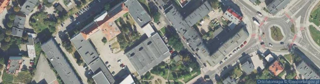 Zdjęcie satelitarne Centrum Kształcenia Ustawicznego i Praktycznego